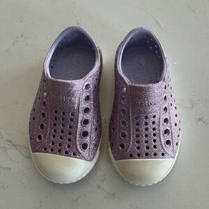 Native Bling Glitter Purple - Size 5c